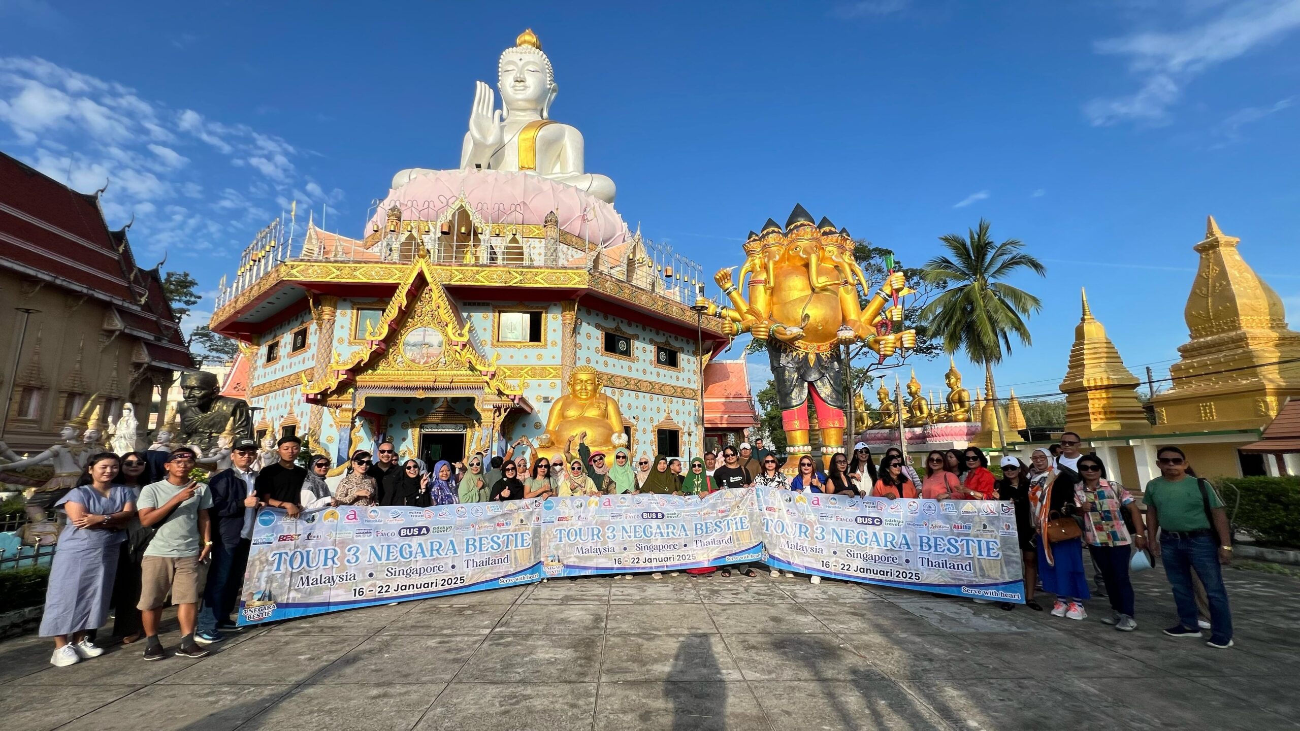 25 Juni 2025 7D6N TOUR 3 NEGARA ( THAILAND, MALAYSIA, SINGAPORE )