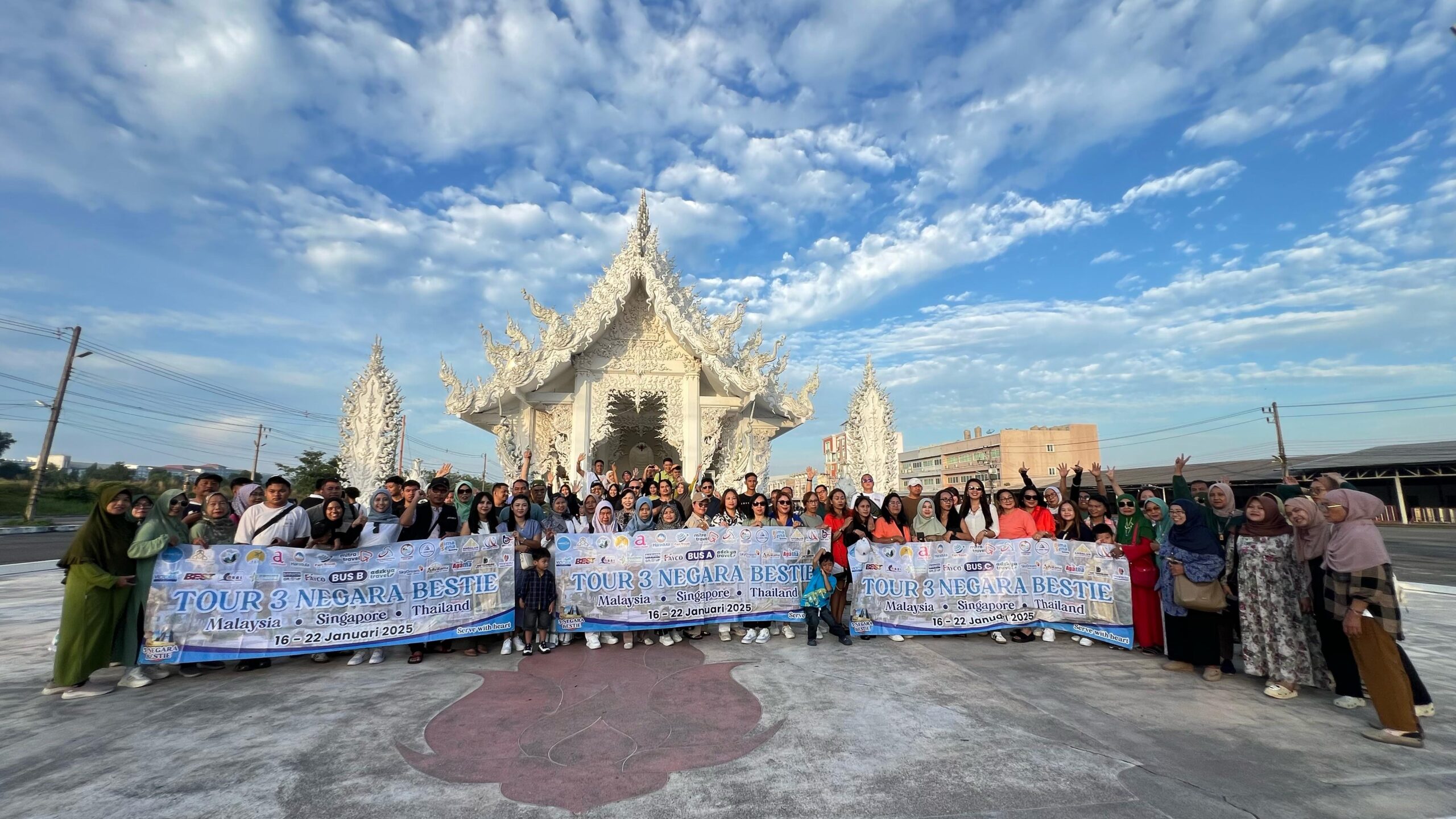 30 April 2025 7D6N TOUR 3 NEGARA ( THAILAND, MALAYSIA, SINGAPORE )